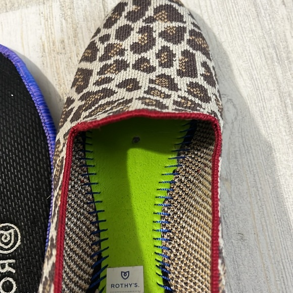 Rothy’s The Loafer Pale Cat Textile Flats Size 8 - Picture 9 of 11